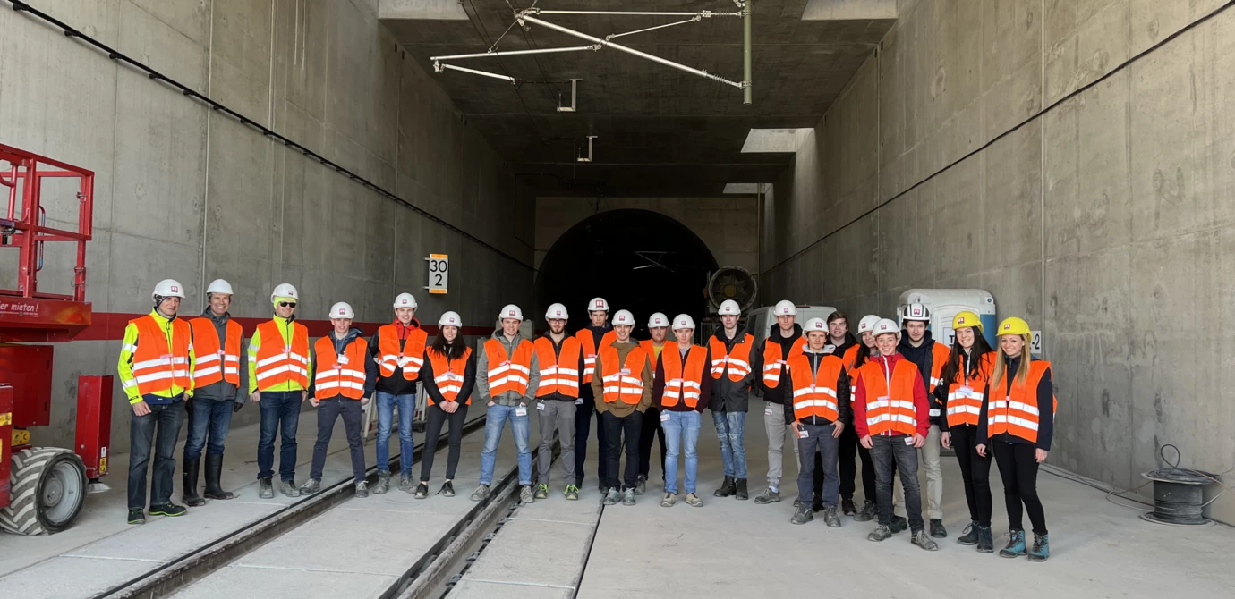 HTL Rankweil Rhomberg Bau Deutschland Gruppenfoto